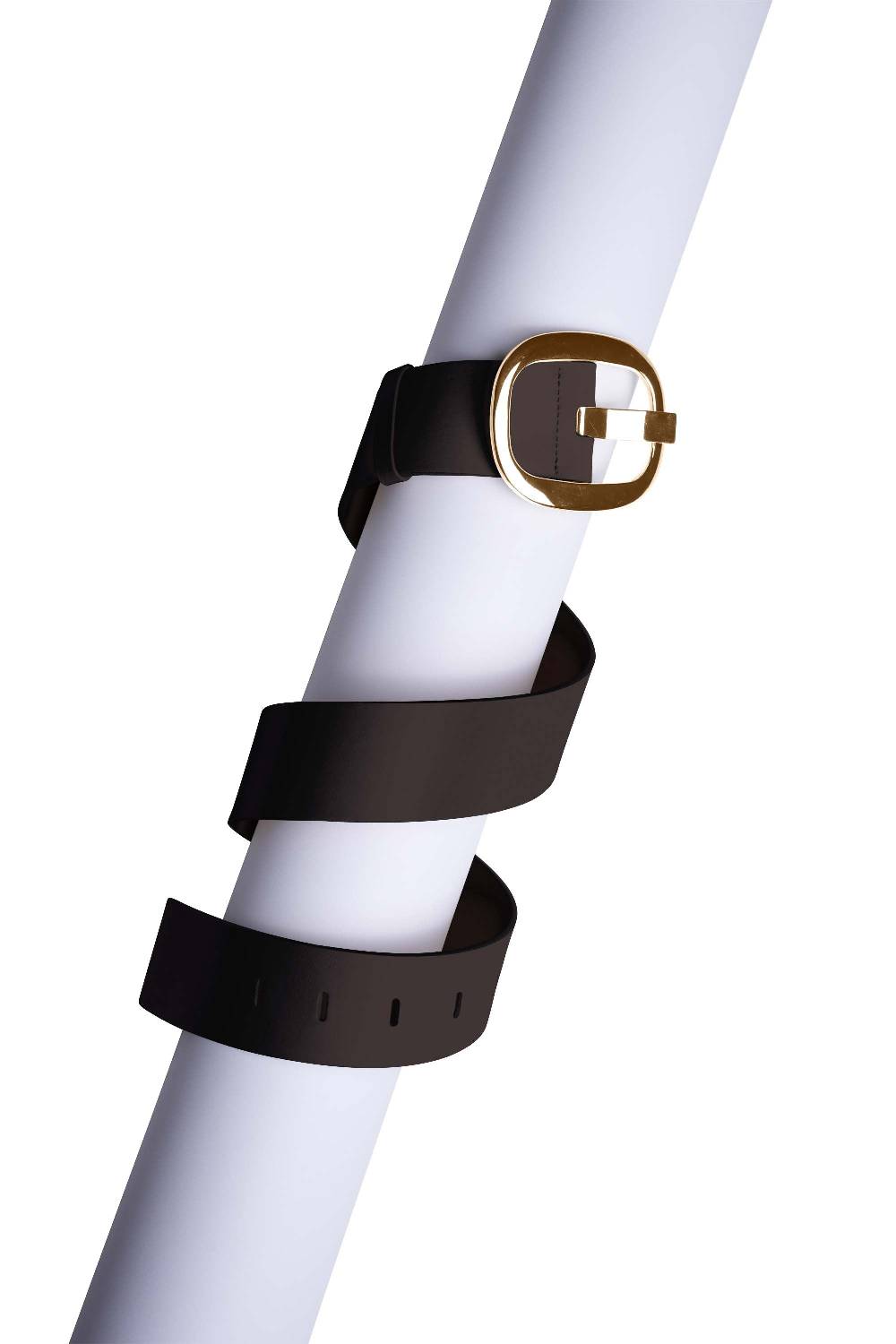 La Petite Robe Di Chiara Boni leather belt with metallic buckle Online