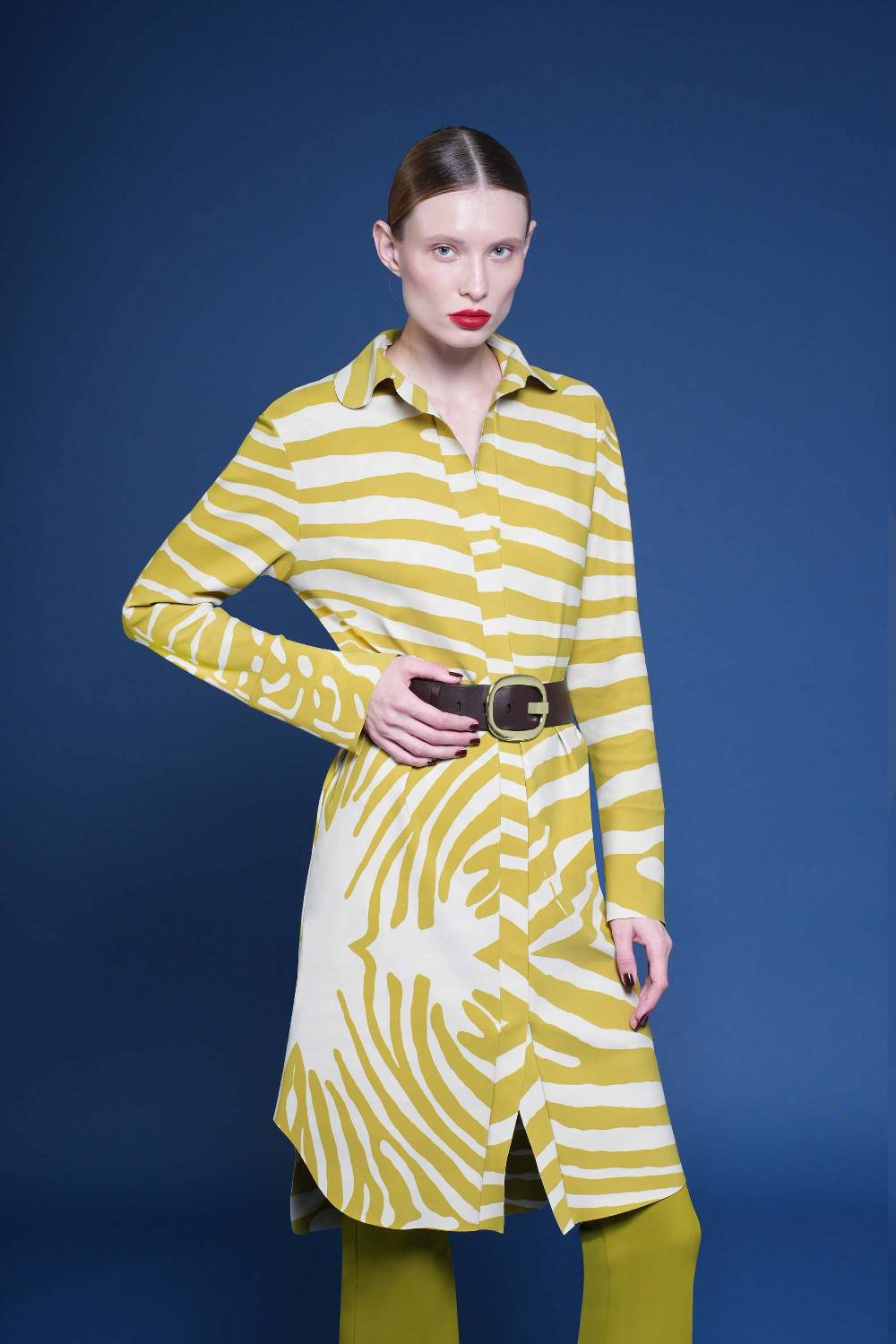 La Petite Robe Di Chiara Boni leather belt with metallic buckle Online