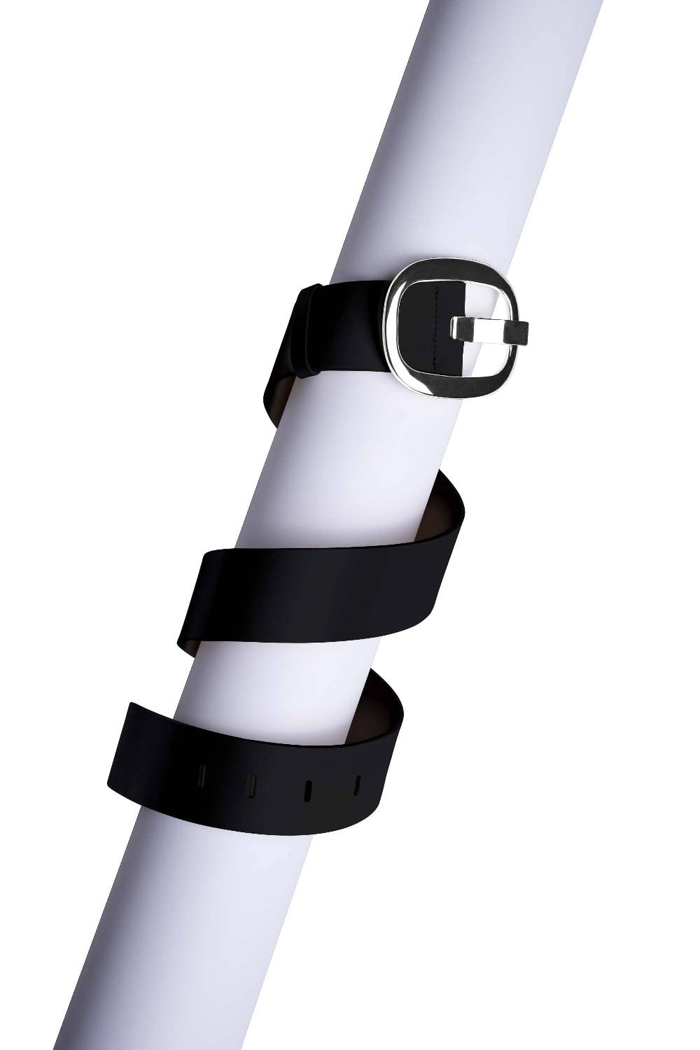 La Petite Robe Di Chiara Boni leather belt with metallic buckle Outlet