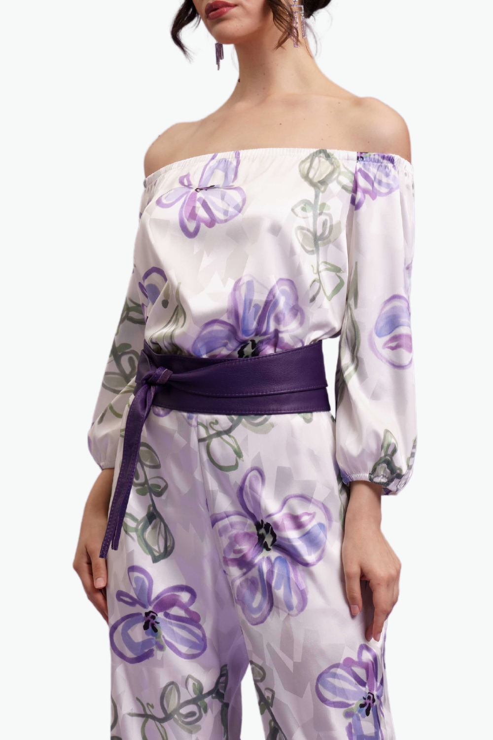 Nualy CAMICIA FIORI Qualità