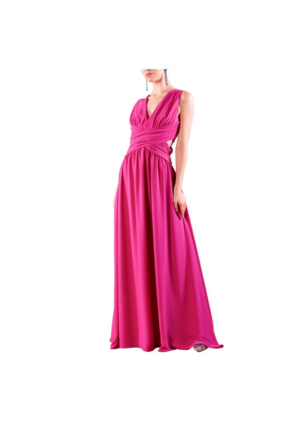 Nualy ABITO LUNGO CON CUT-OUT Consegna Veloce