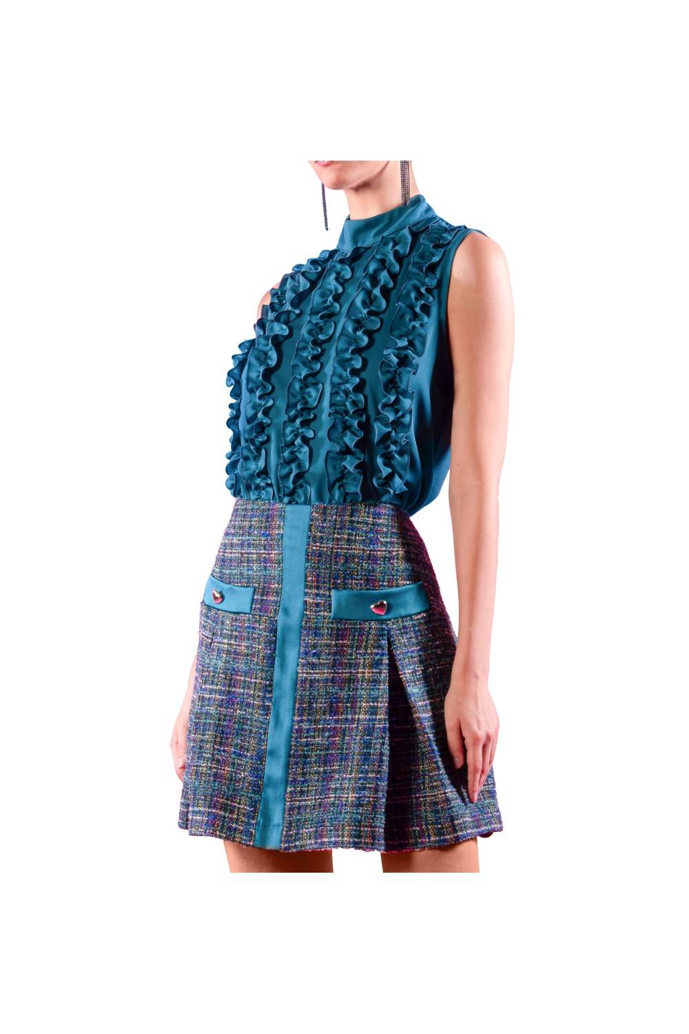 Nualy TOP CON ROUCHES Negozio