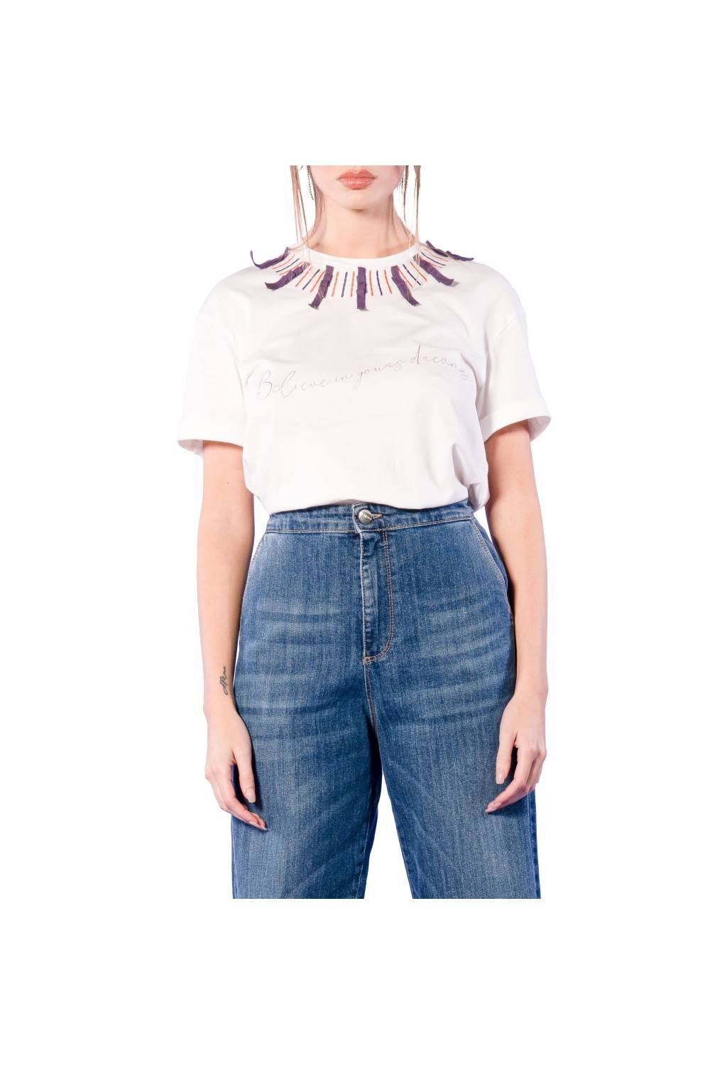Nualy T-SHIRT CON STAMPA Novità