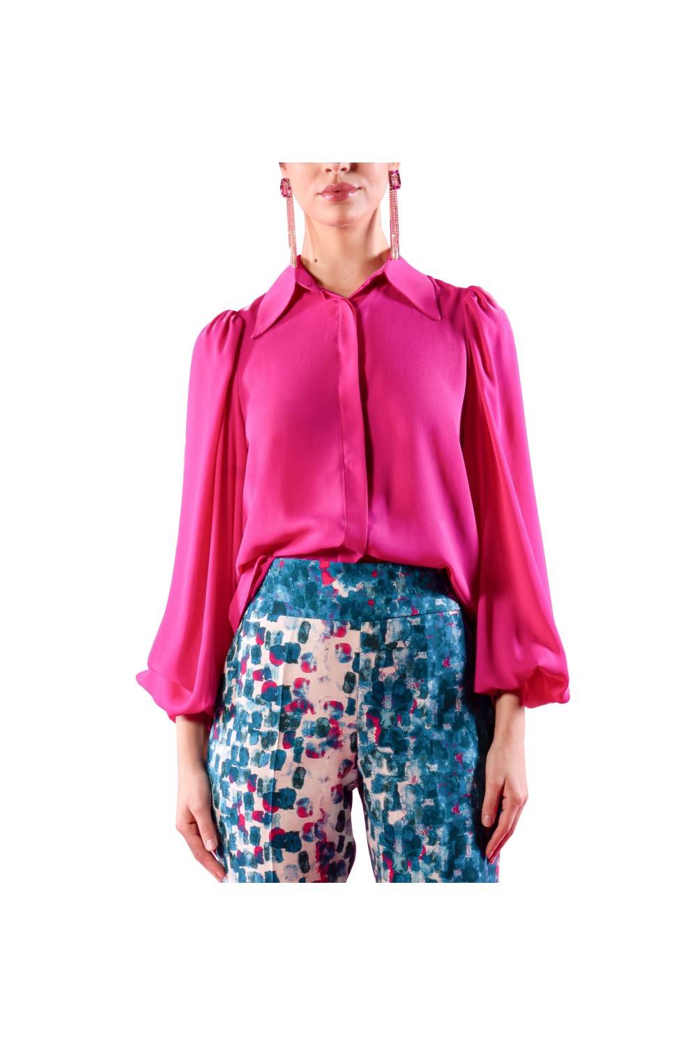 Nualy CAMICIA CON FIOCCO Outlet