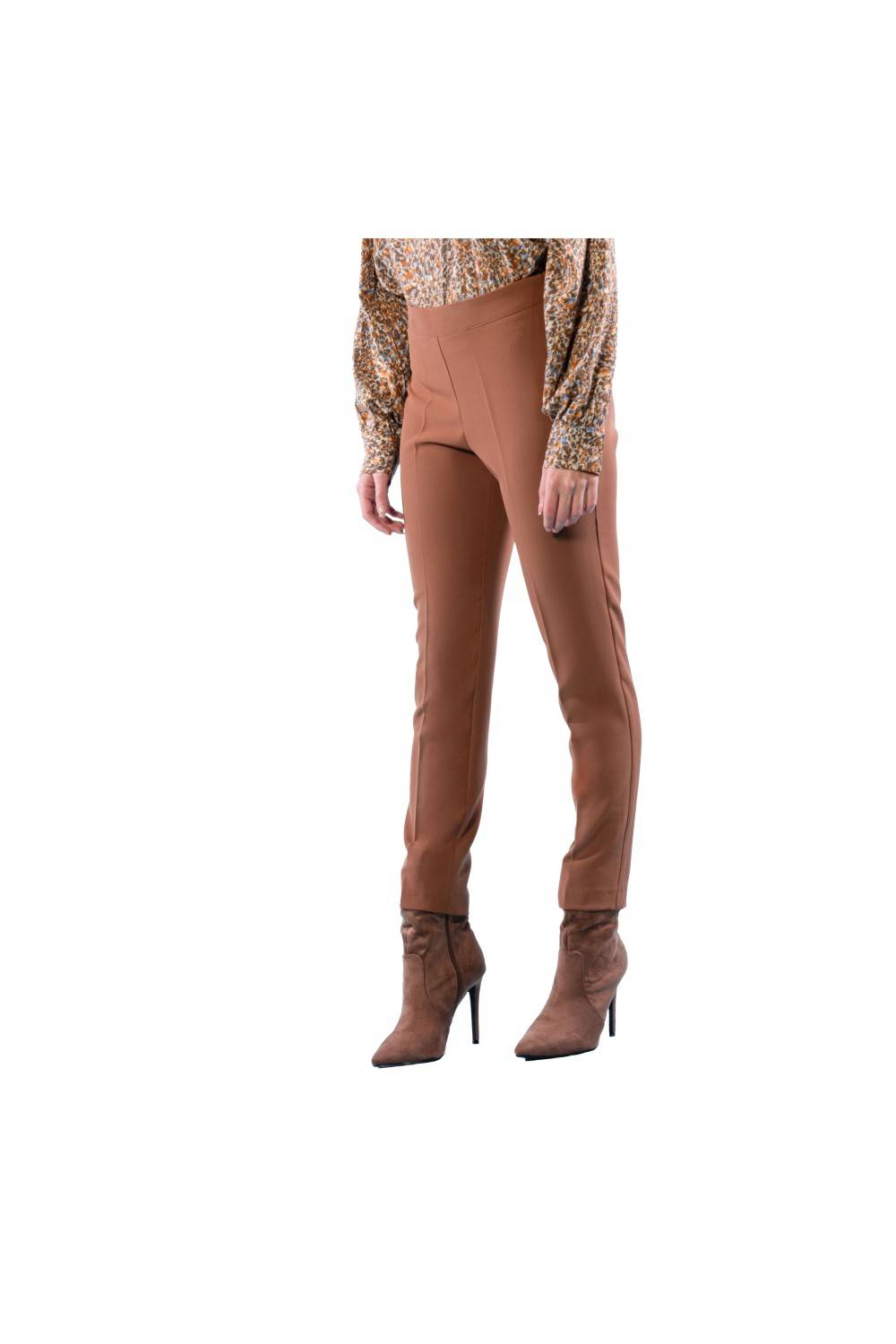 Nualy PANTALONE SIGARETTA Vendita Calda