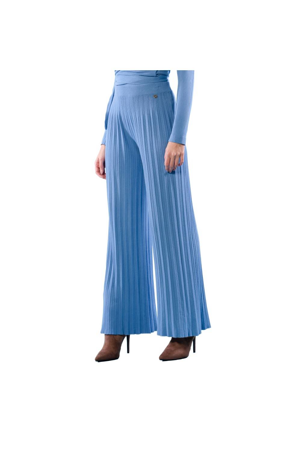 Nualy PANTALONE PLISSE Moda