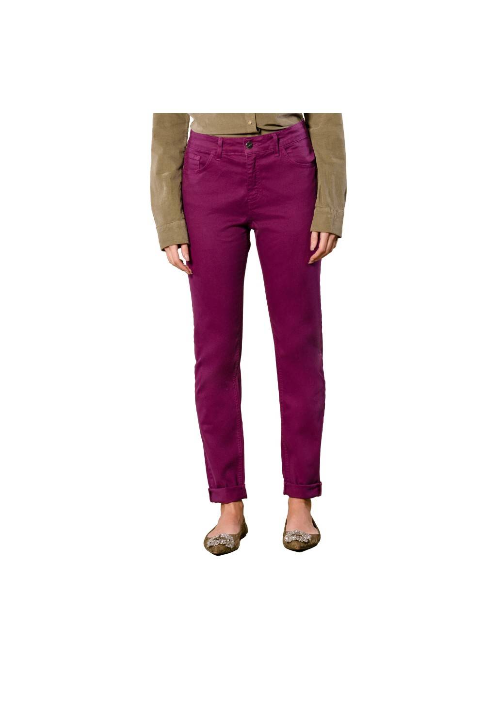 Nualy PANTALONE CINQUE TASCHE Italia