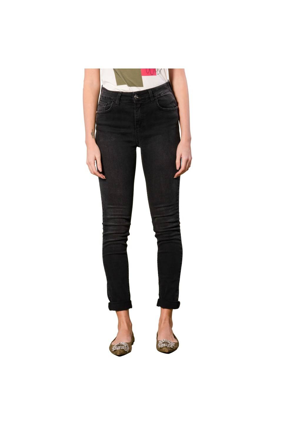 Nualy JEANS SKINNY Prezzo Ridotto