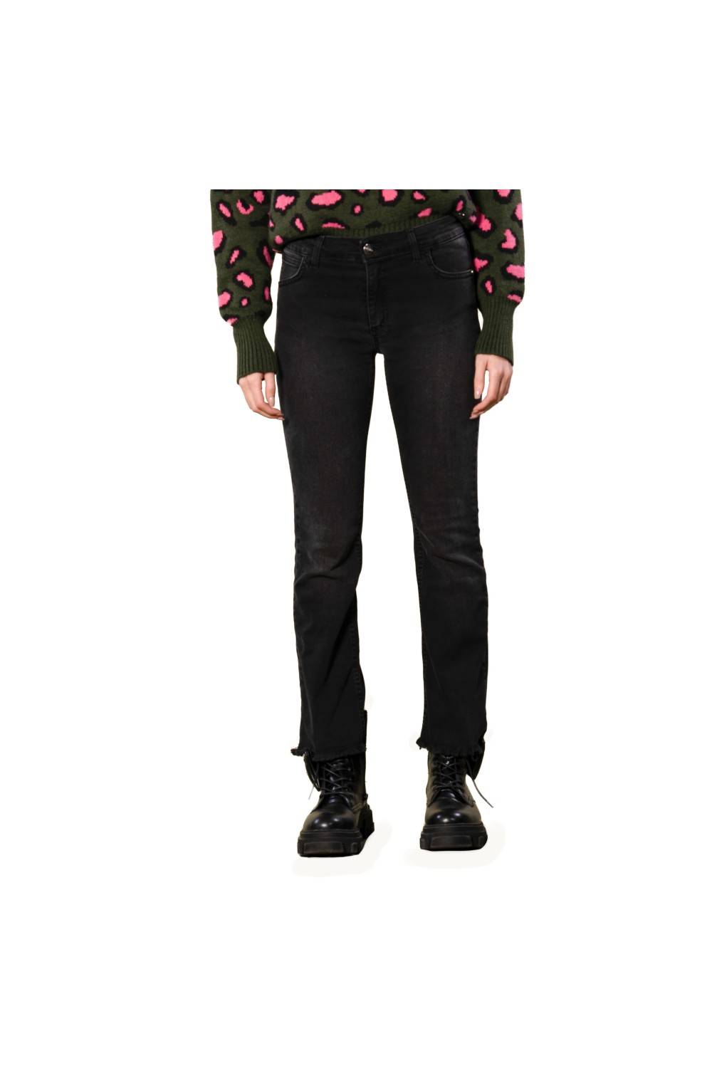 Nualy JEANS TROMBETTA Sottocosto