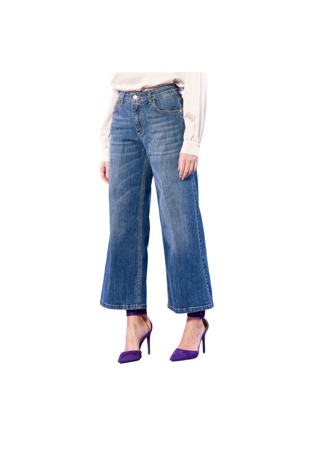Nualy JEANS GAUCHO Presa