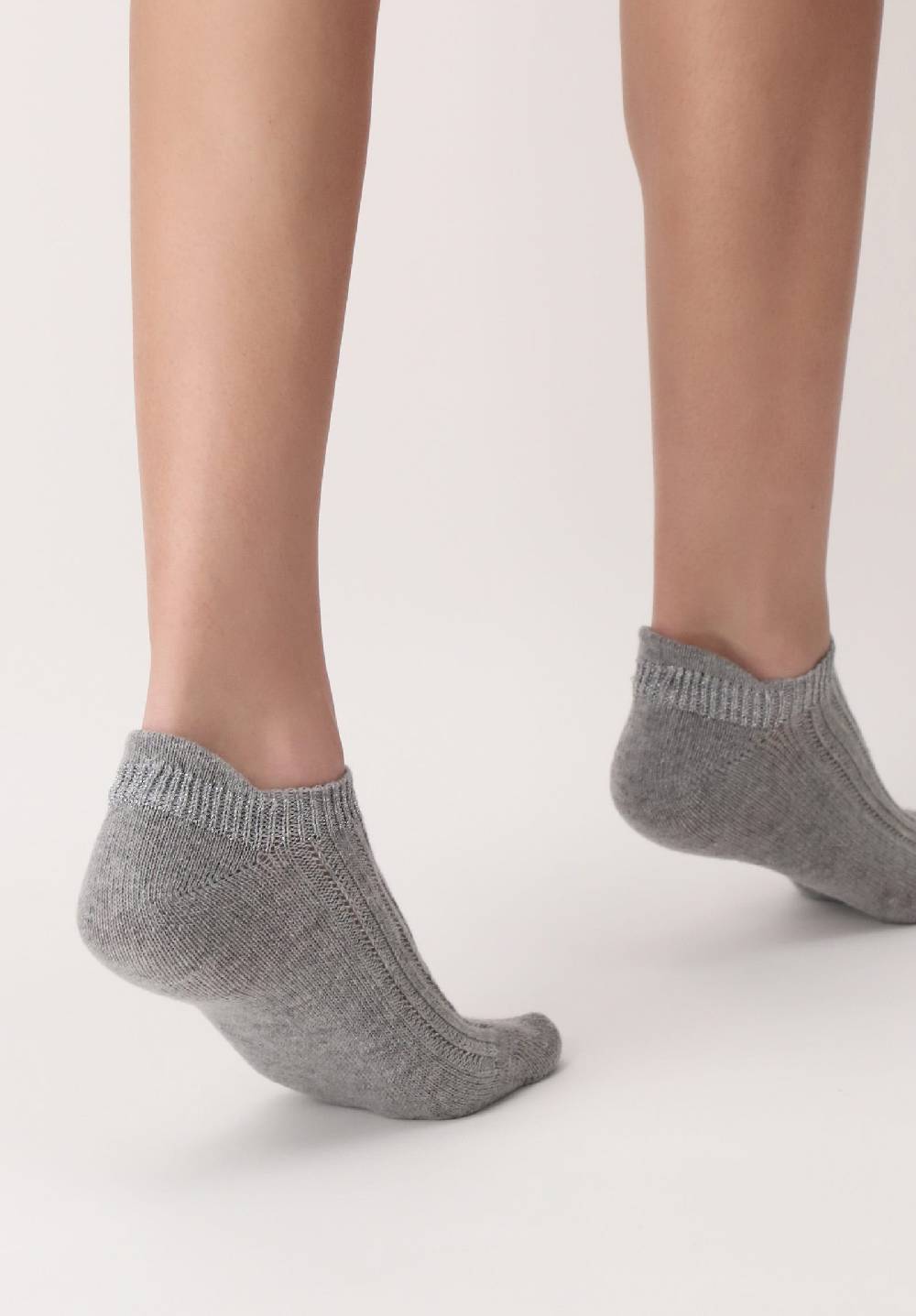 Oroblù Calzino Sneakers in Lana e Cotone Jasmine Sconto