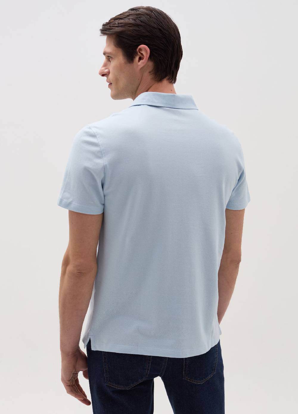 Ovs Polo in piquet tinta unita Fino Al -60%