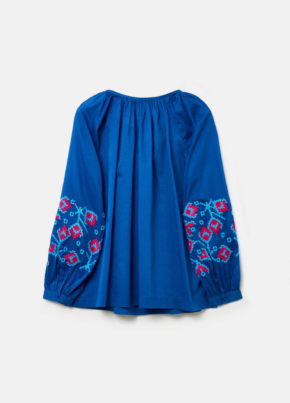 Ovs Blusa over con ricami etnici e nappine Vendita Calda