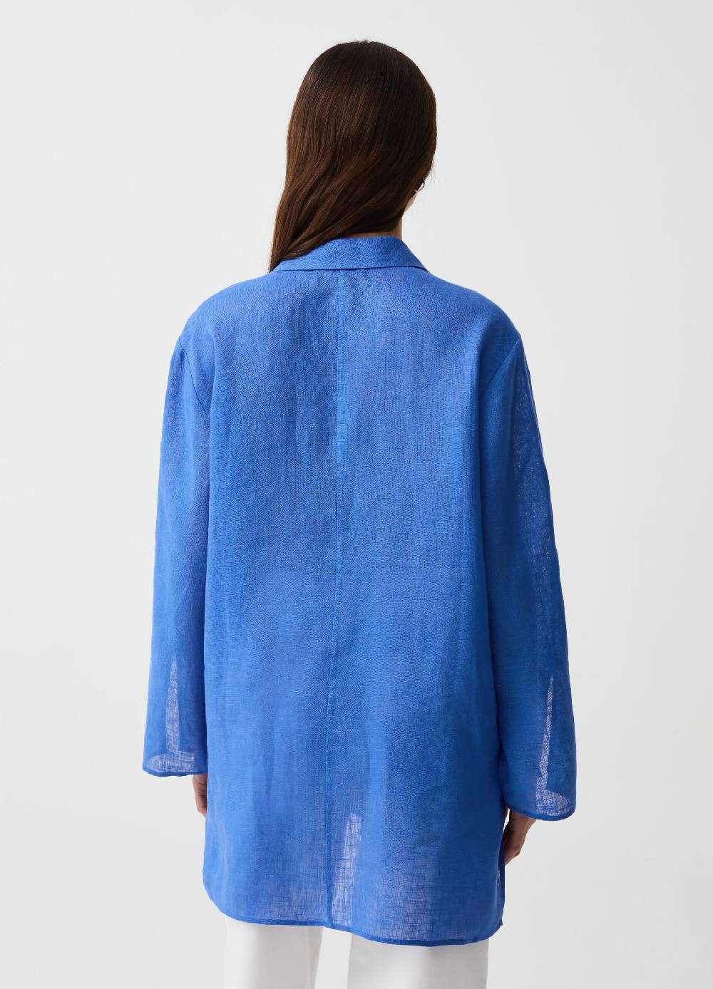 Ovs Camicia lunga in lino con spacchi Offerta