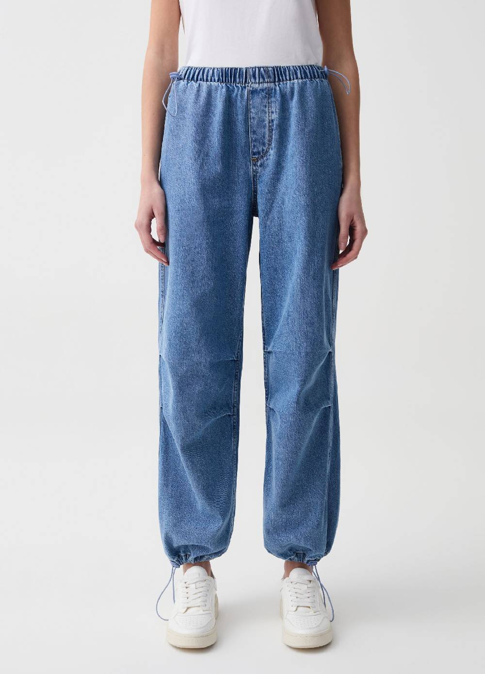 Ovs Jeans parachute in denim Nuovo