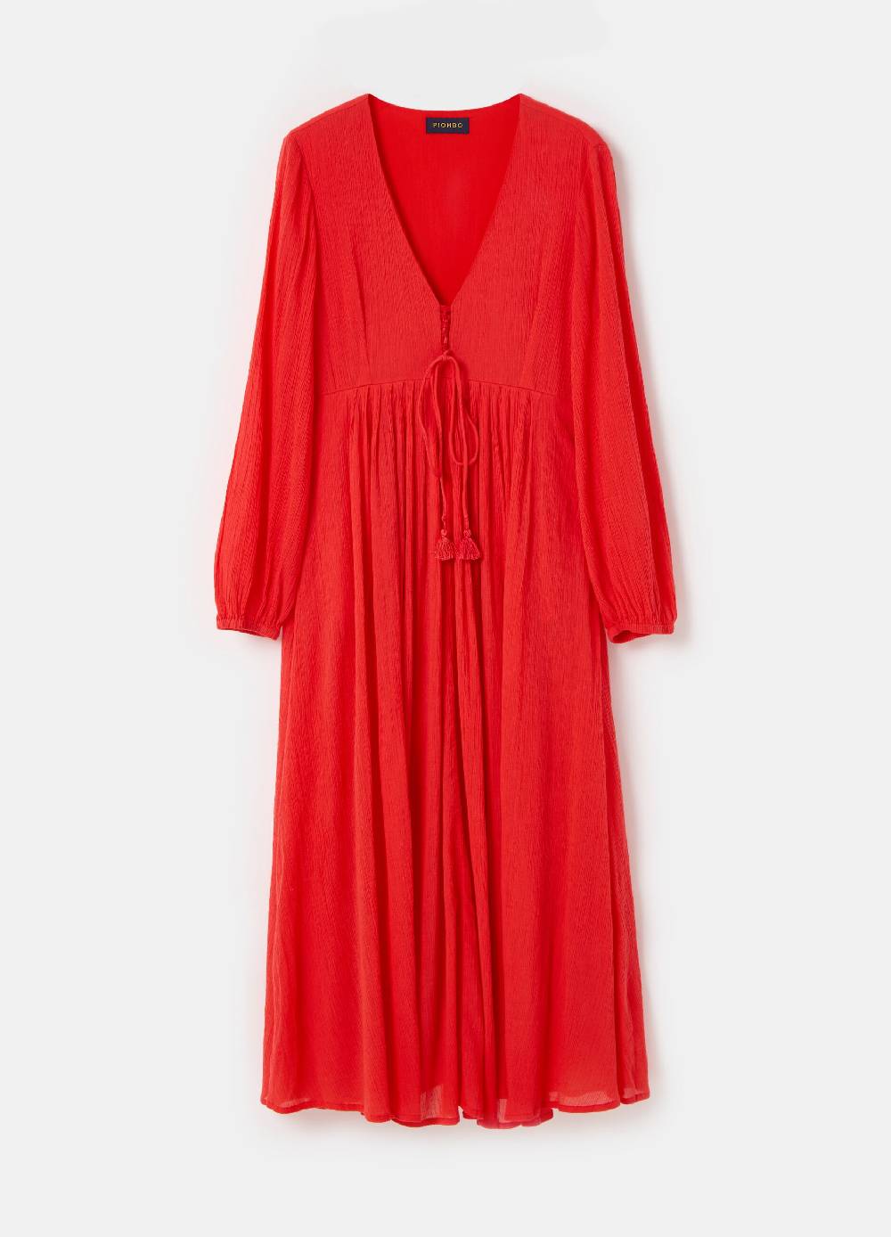 Ovs Vestito lungo con laccetto e nappine Prezzo Ridotto