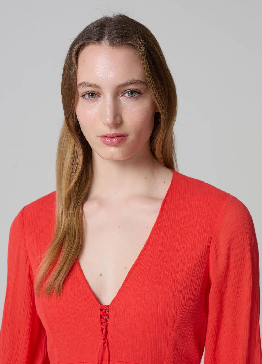 Ovs Vestito lungo con laccetto e nappine Prezzo Ridotto