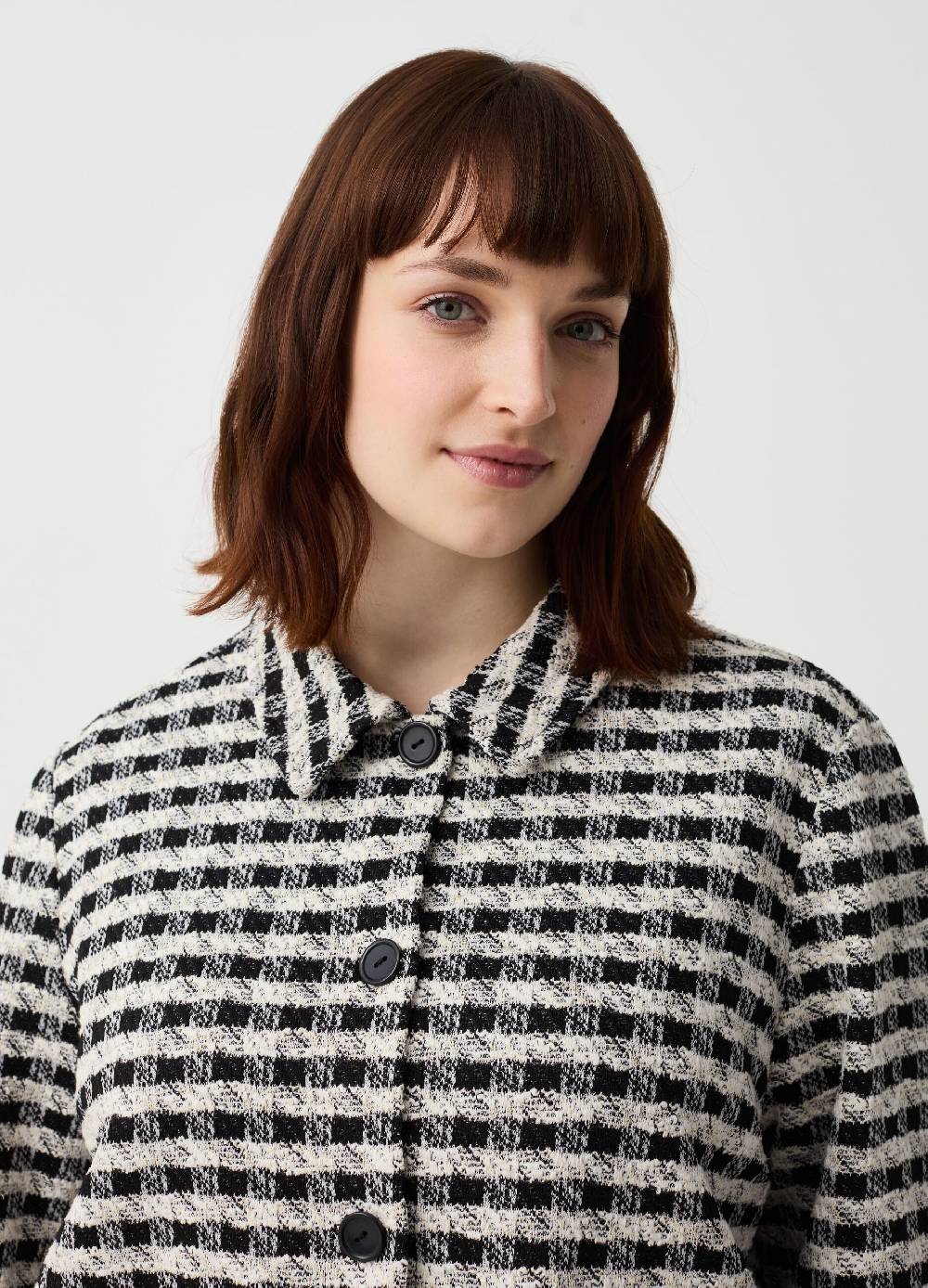 Ovs Giacca corta effetto tweed Curvy Offerta