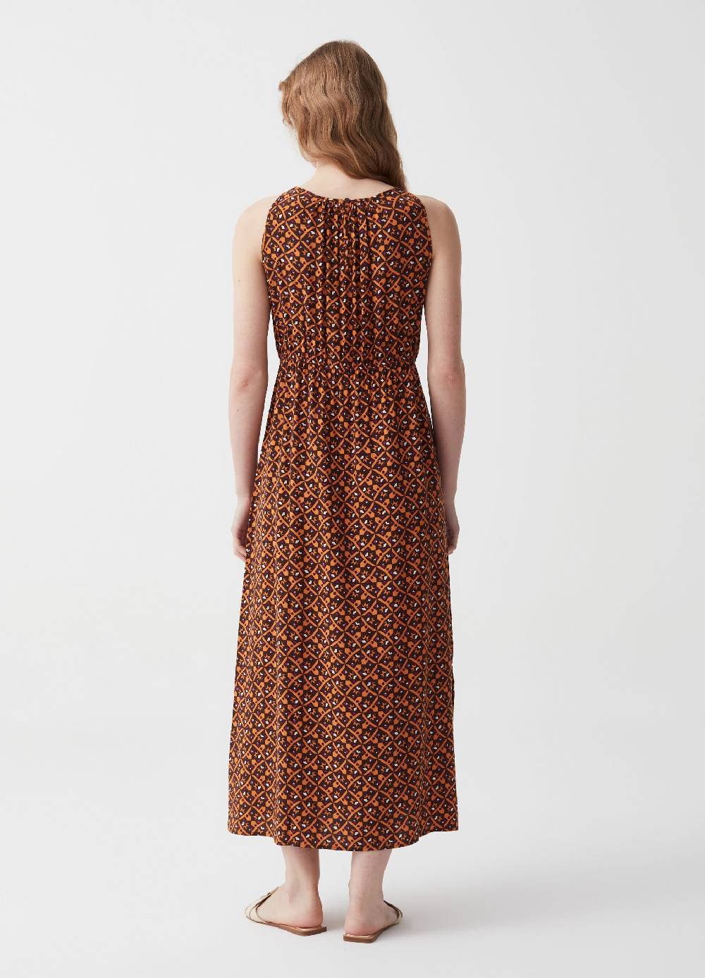 Ovs Vestito lungo in viscosa con scollo halter Hotsell