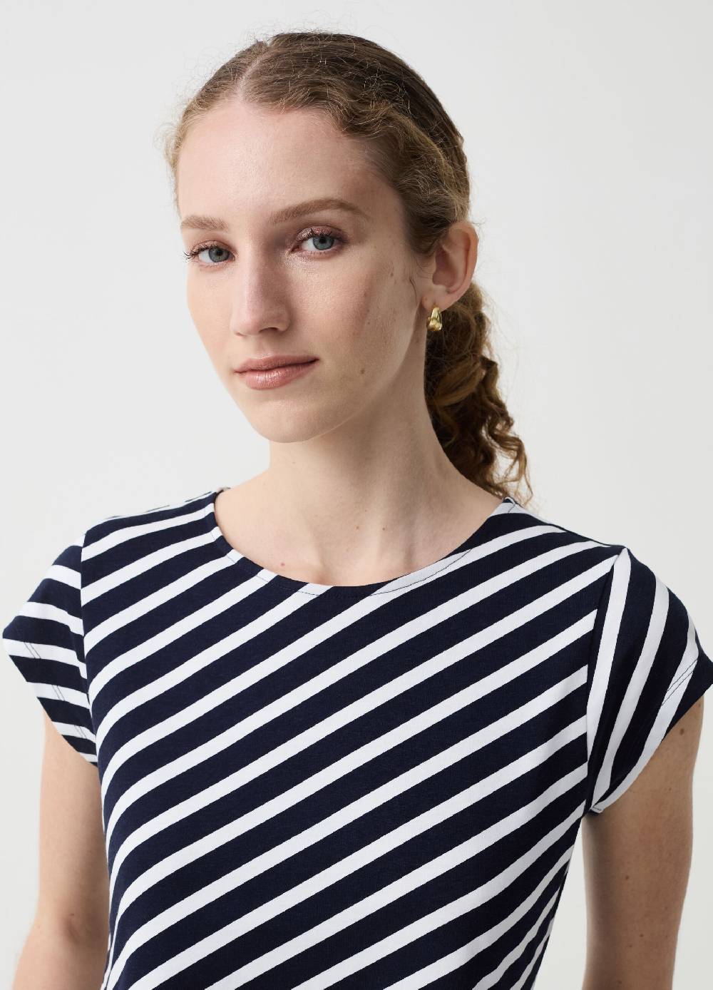 Ovs Vestito Essential a righe diagonali Negozio