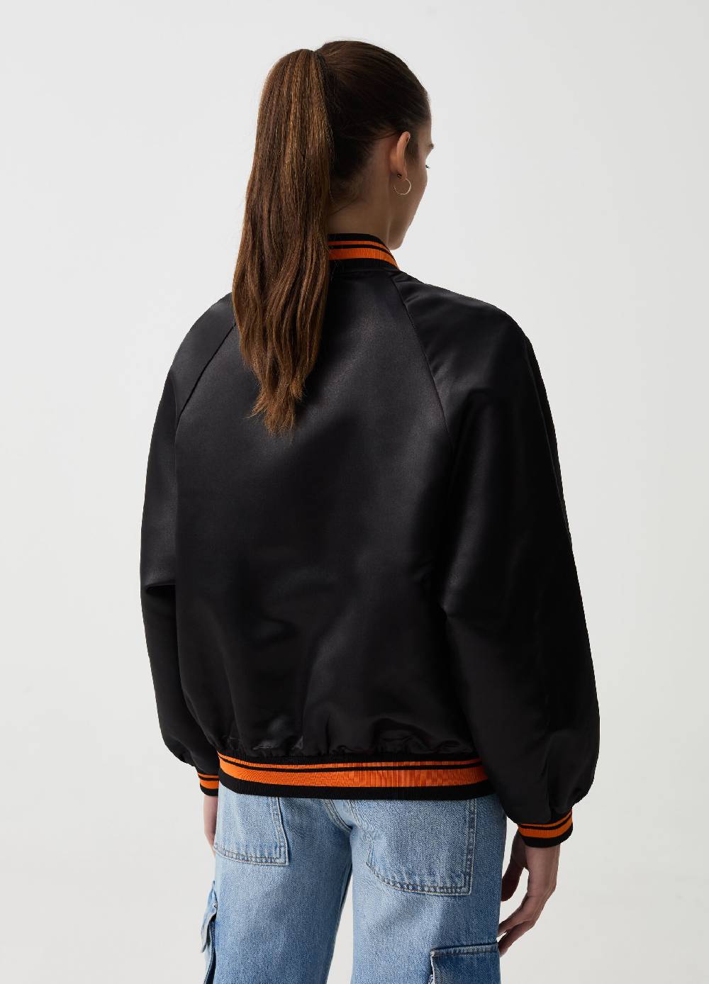 Ovs Bomber con stampa B.ANGEL X MARE FUORI Italia
