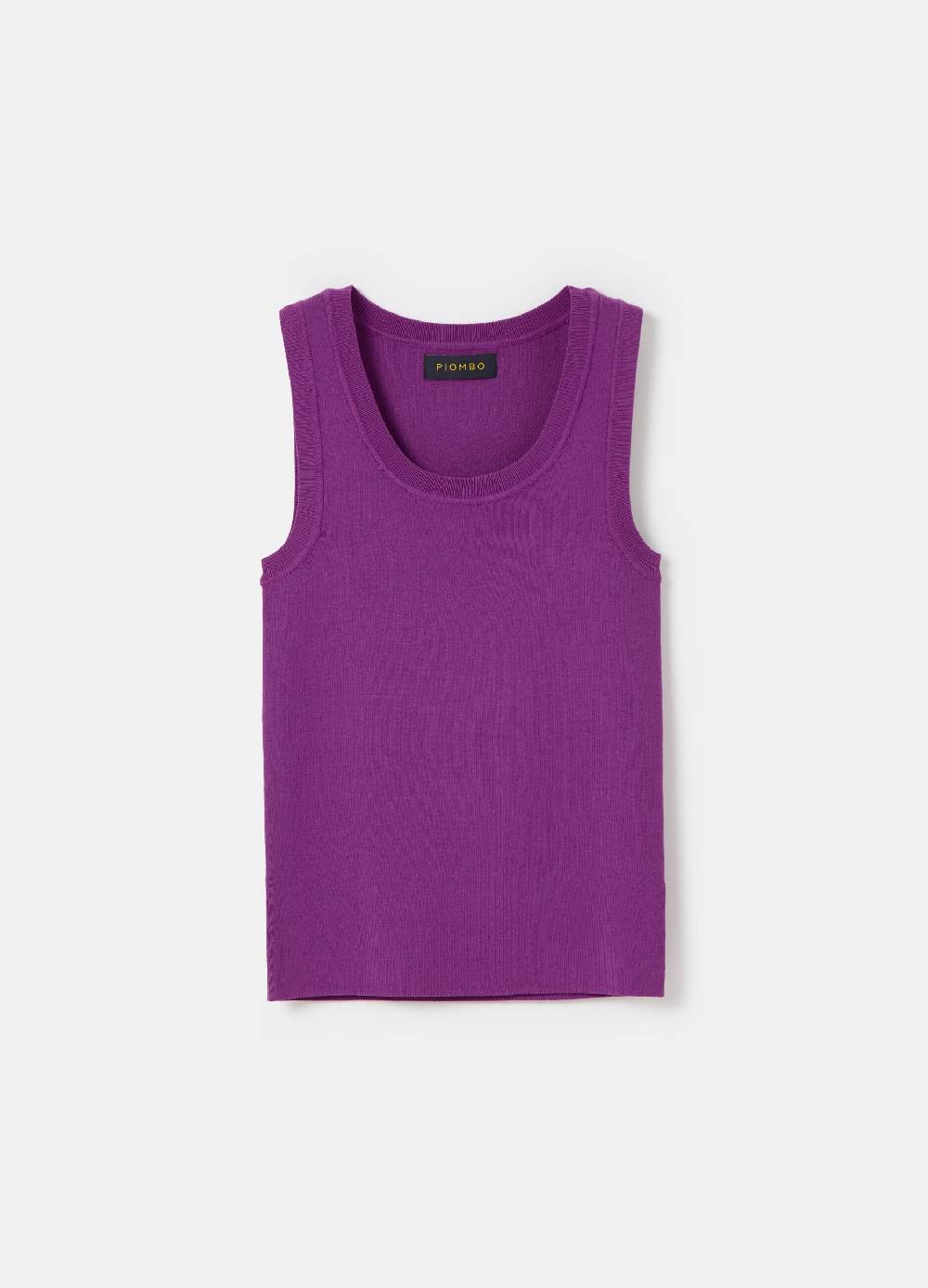 Ovs Tank top a costine con scollo rotondo Nuovo