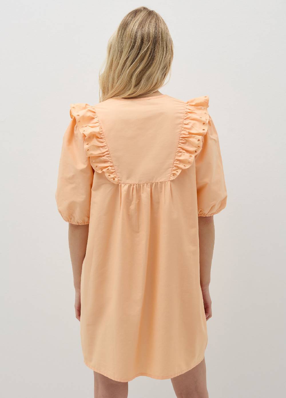 Ovs Vestito corto con volant in sangallo Sconto