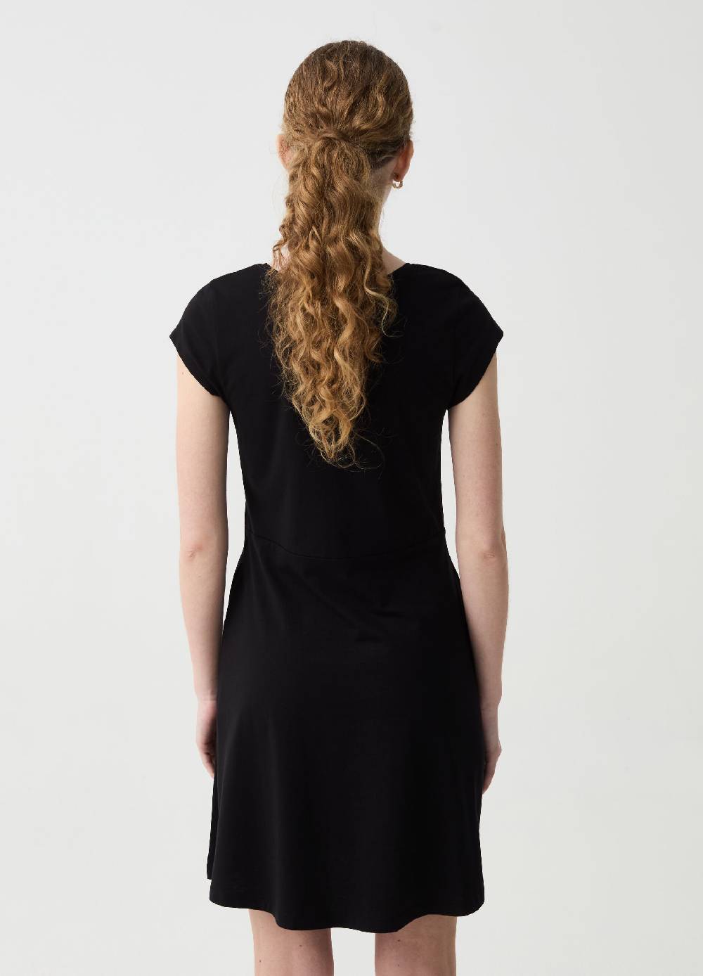 Ovs Vestito Essential corto in cotone Economico
