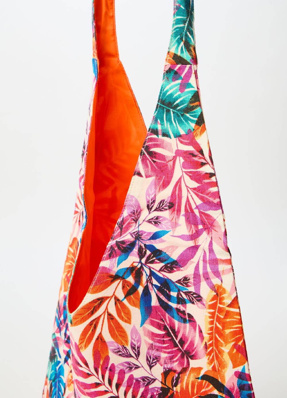 Ovs Borsa shopper in tela con stampa Outlet