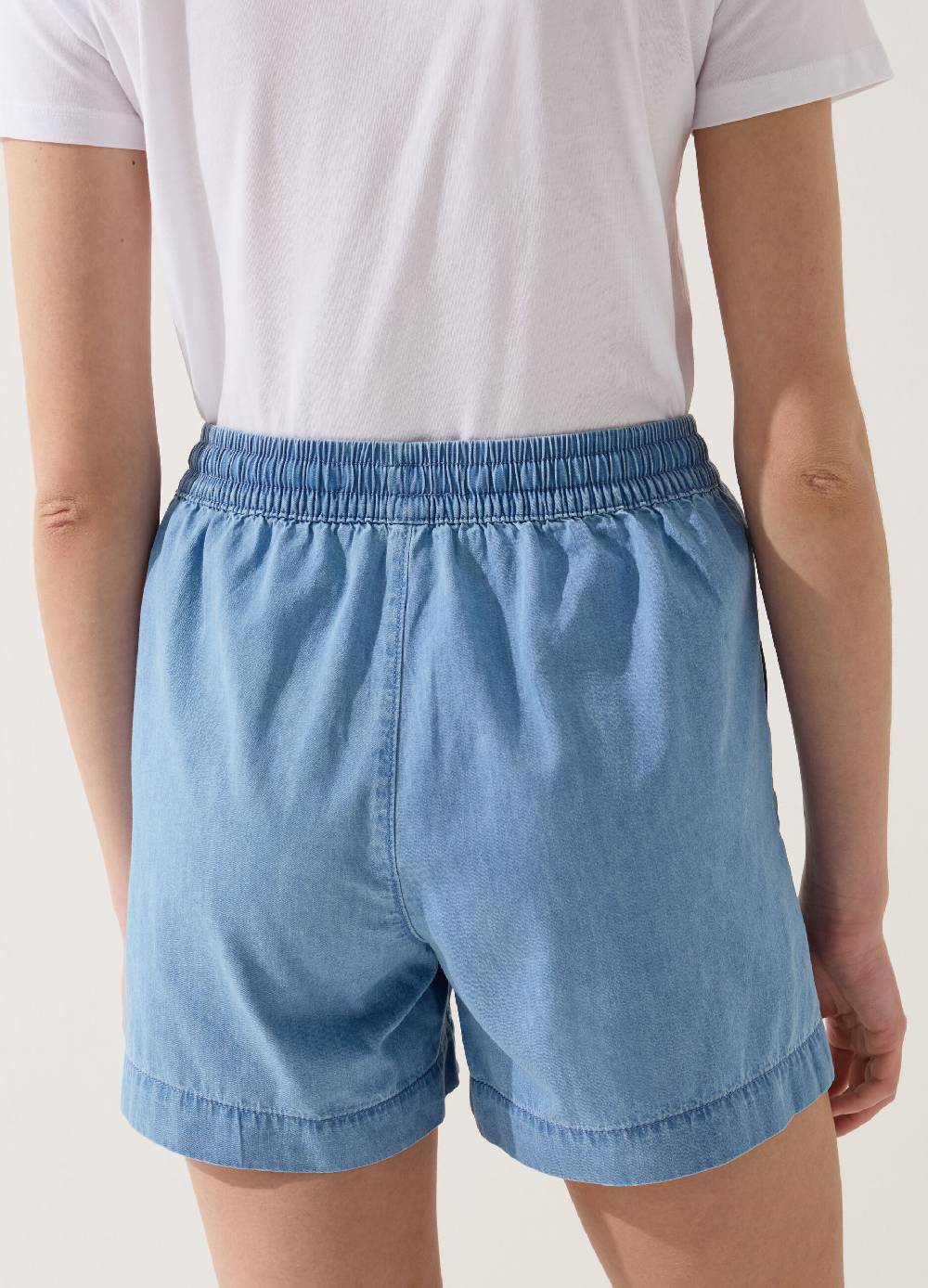 Ovs Shorts fluido effetto denim con coulisse Vendita Economica