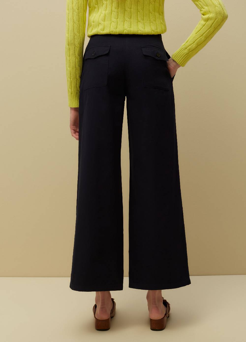 Ovs Pantaloni wide leg con pinces Soddisfazione Garantita