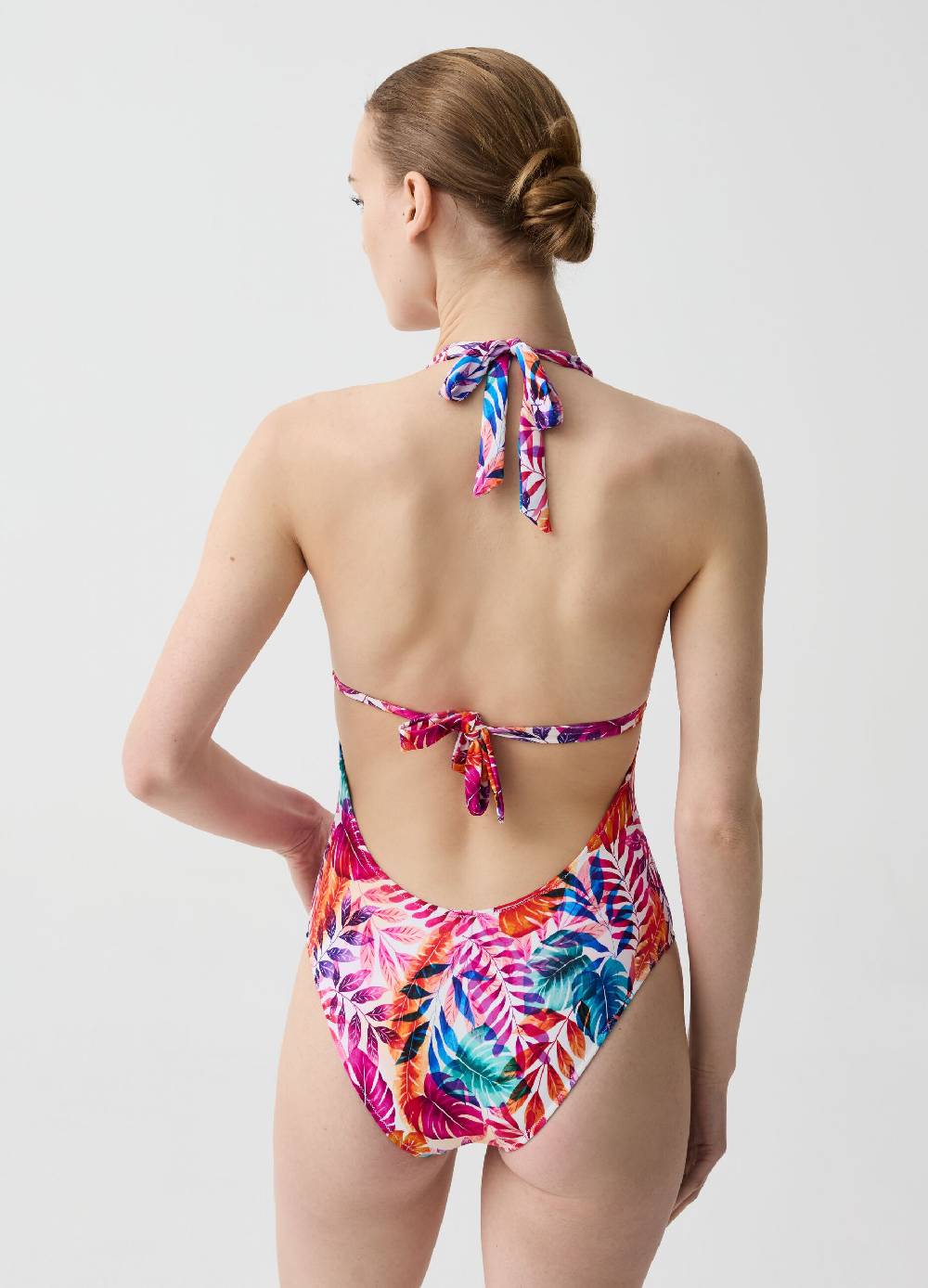 Ovs Costume intero stampa foliage multicolor Promozione Limitata