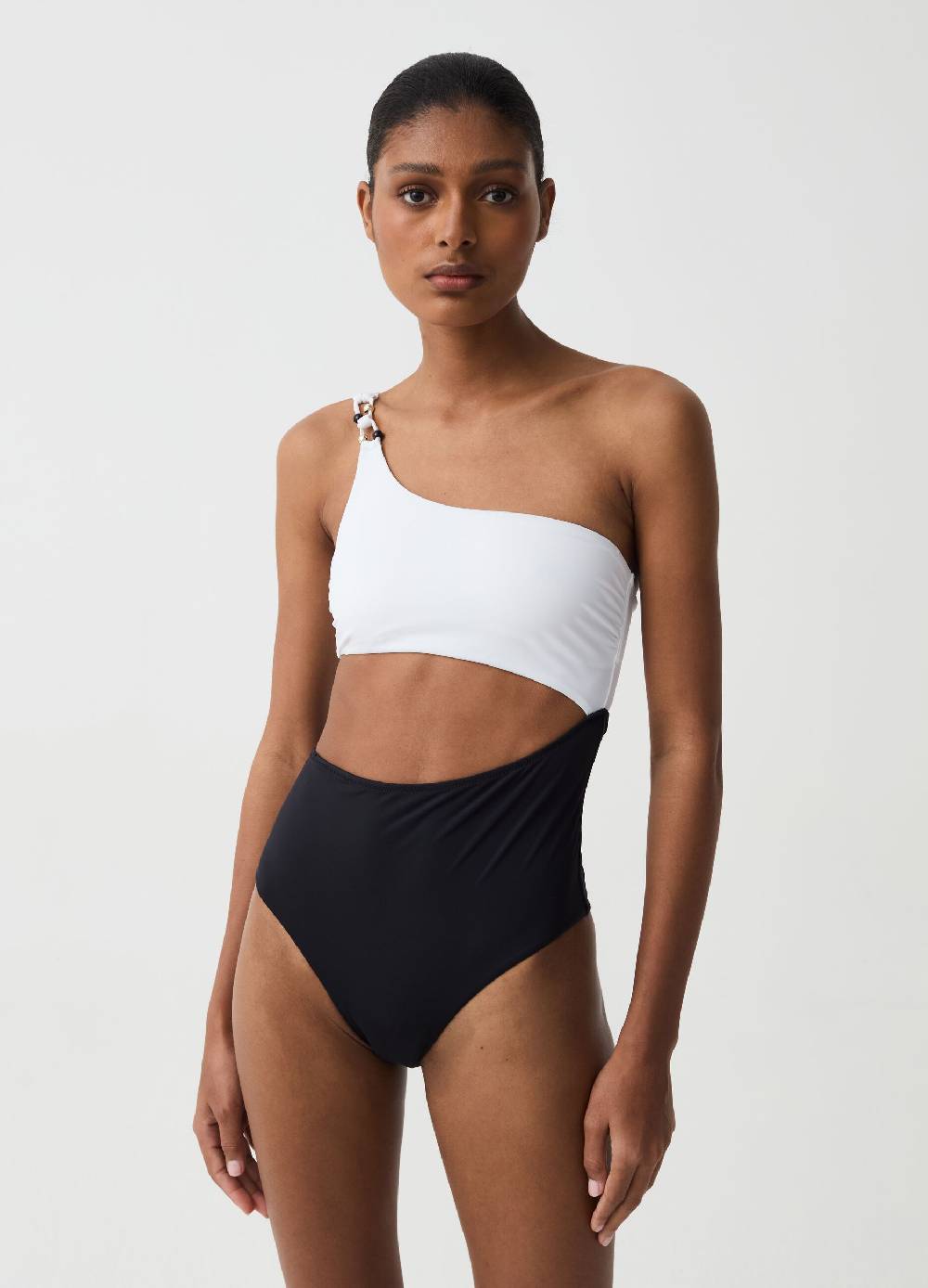 Ovs Costume intero monospalla bicolore
