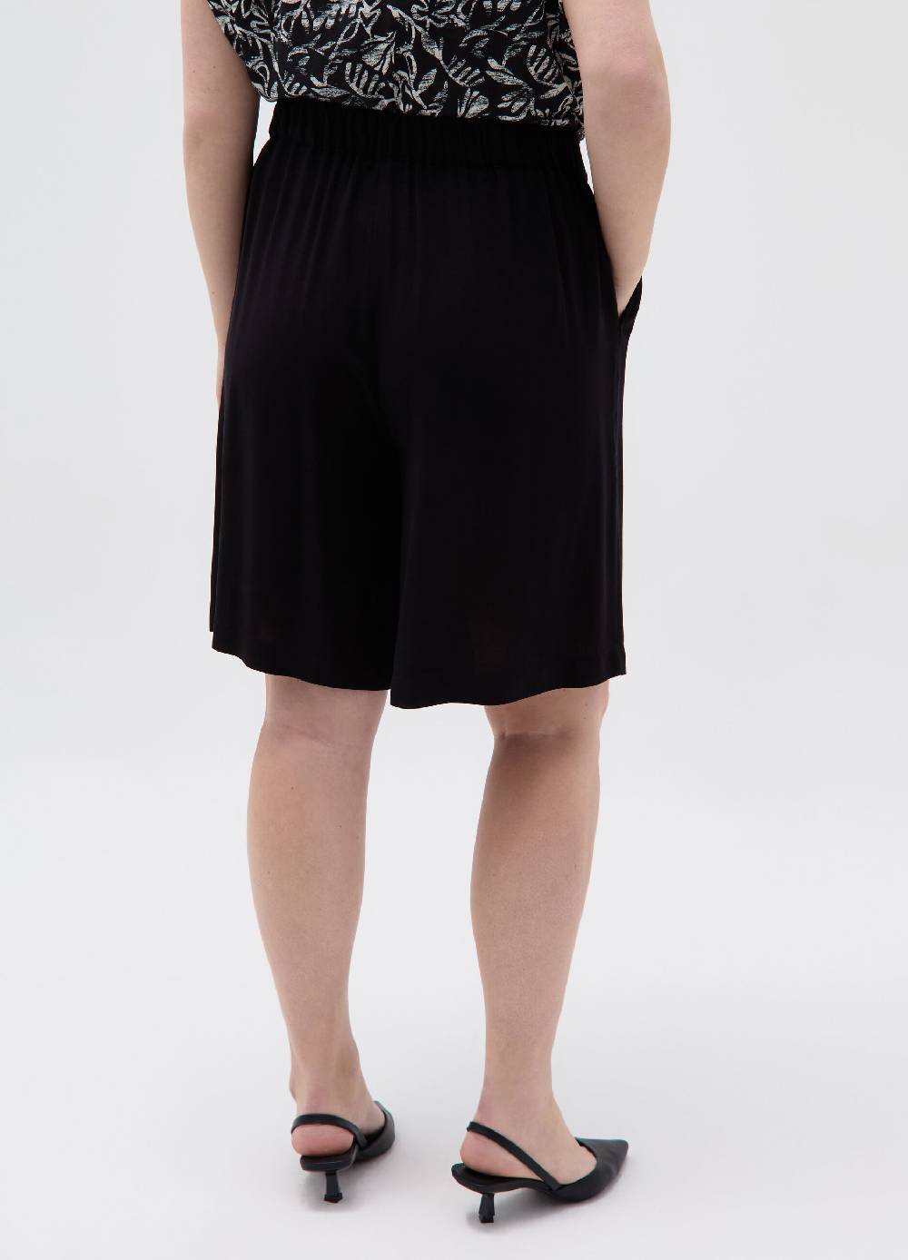 Ovs Bermuda con pinces e cintura Curvy Sottocosto