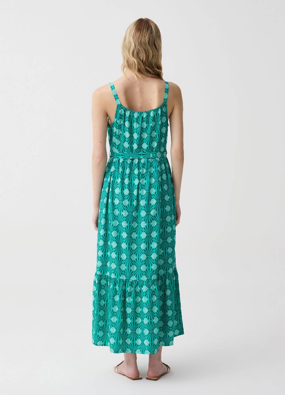 Ovs Vestito lungo con balza Presa