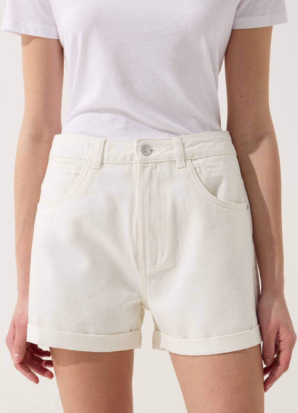 Ovs Shorts mom fit in denim Saldi