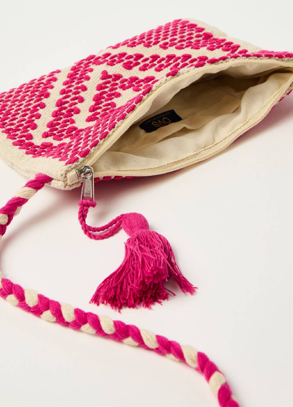 Ovs Borsa a tracolla con motivo a rombi Hotsell