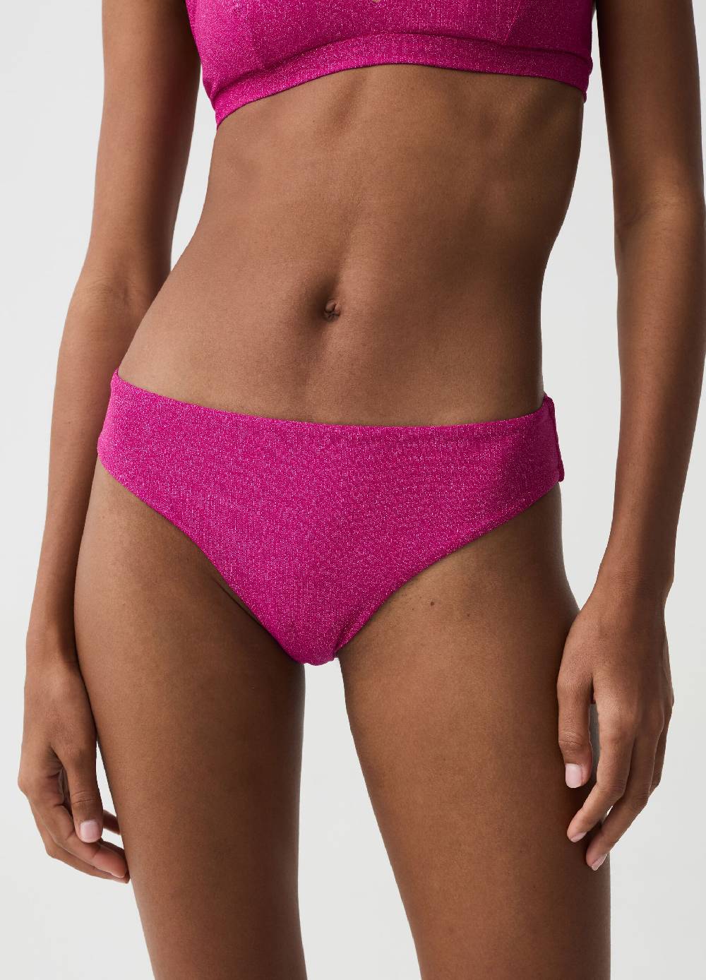 Ovs Brasiliano bikini in lurex Vendita Calda