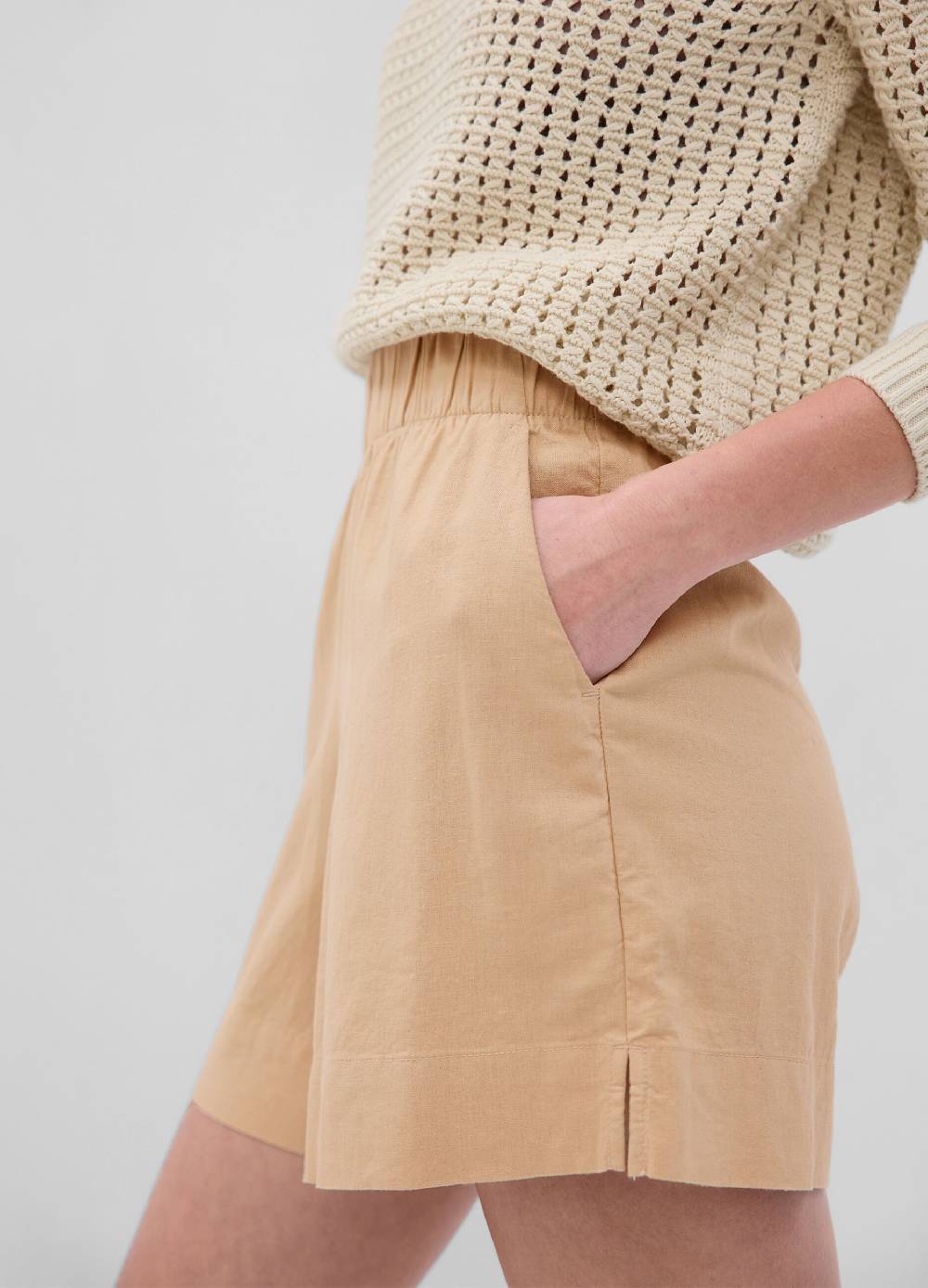 Ovs Shorts pull on in lino e viscosa I Più Venduti