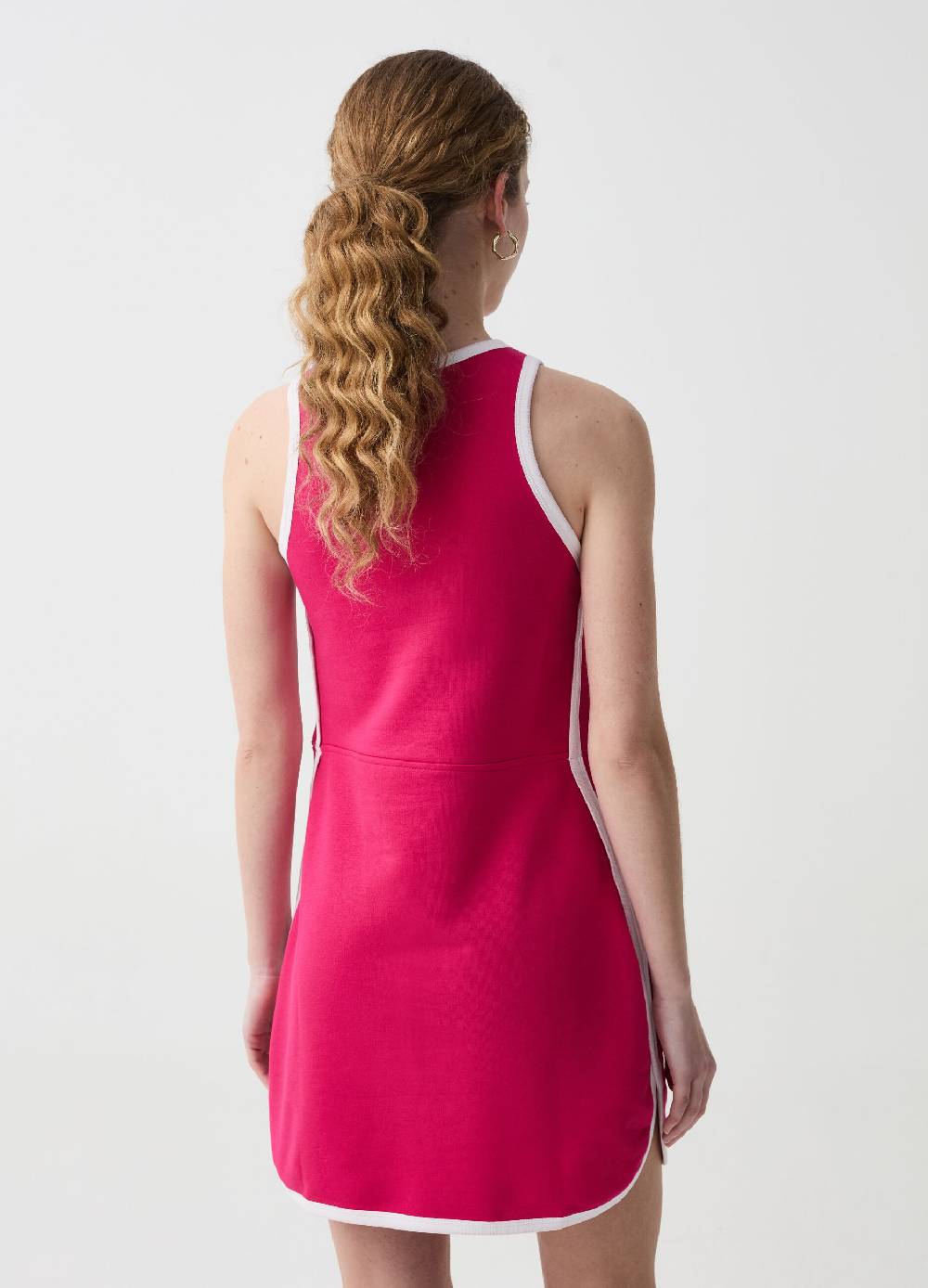 Ovs Vestito Essential corto con profili a contrasto Nuova