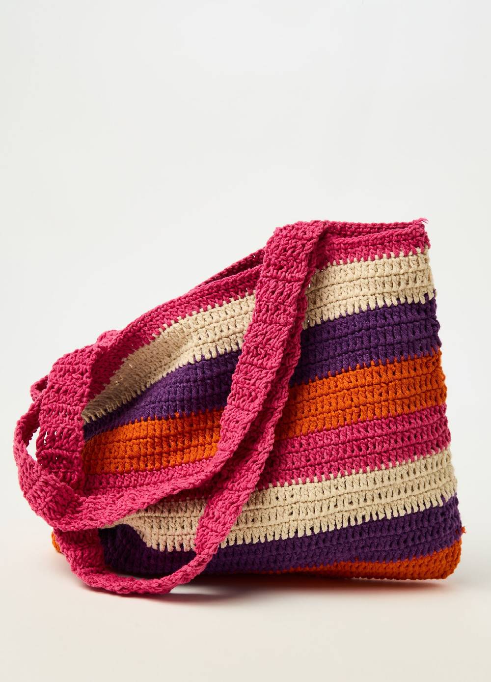 Ovs Borsa con lavorazione crochet a righe Vendita