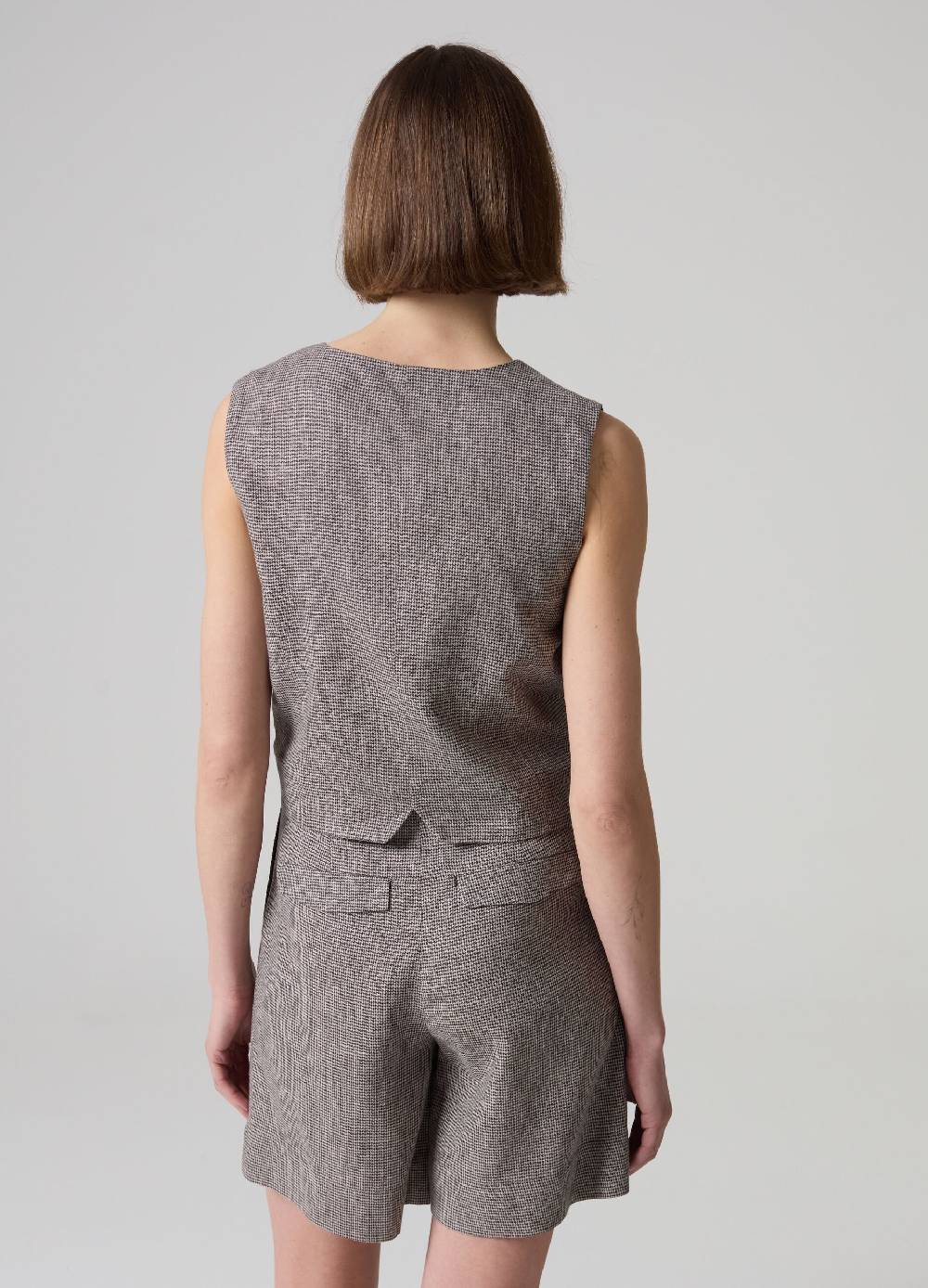 Ovs Gilet sartoriale in lino e viscosa Soddisfazione Garantita