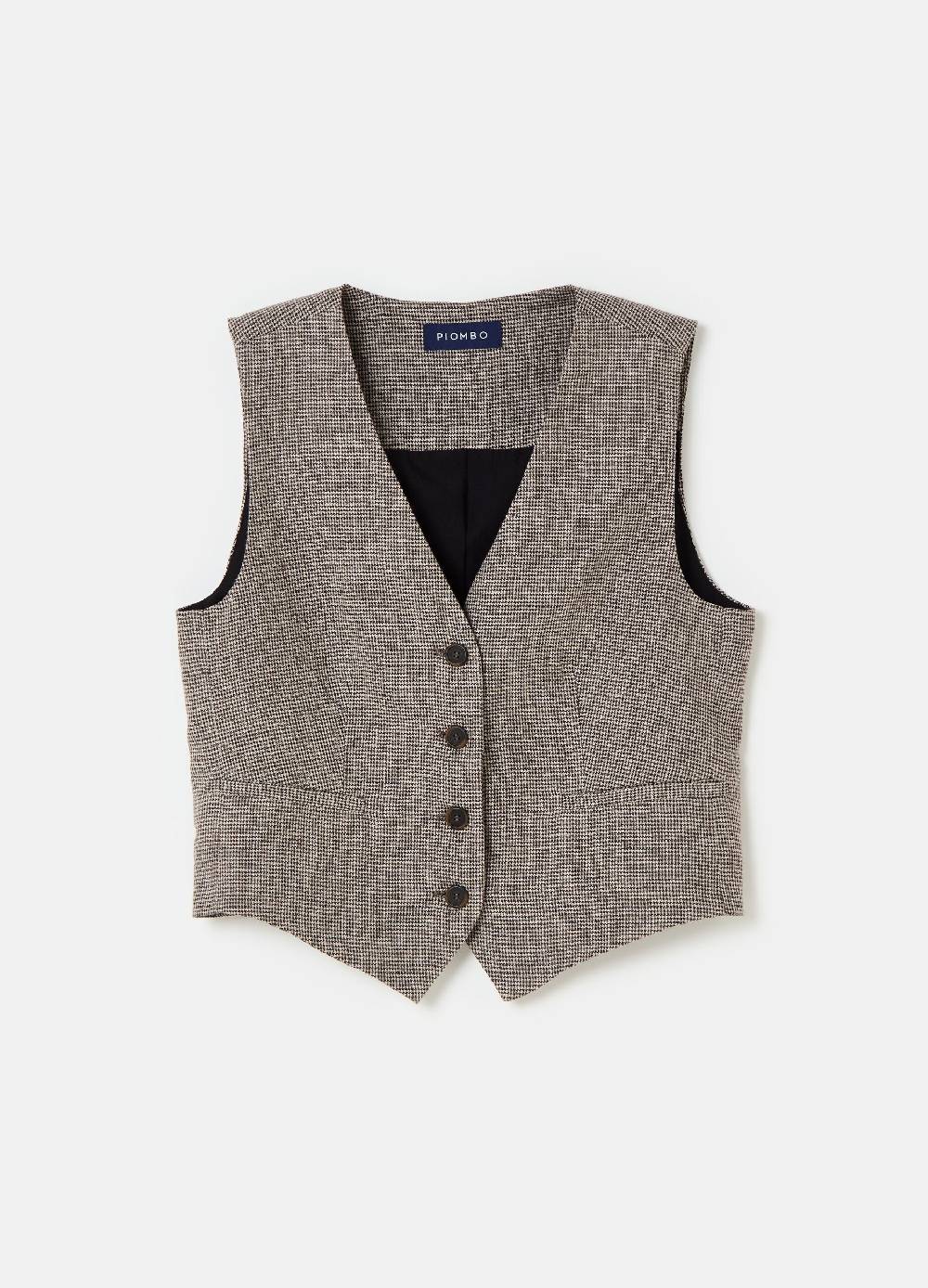 Ovs Gilet sartoriale in lino e viscosa Soddisfazione Garantita