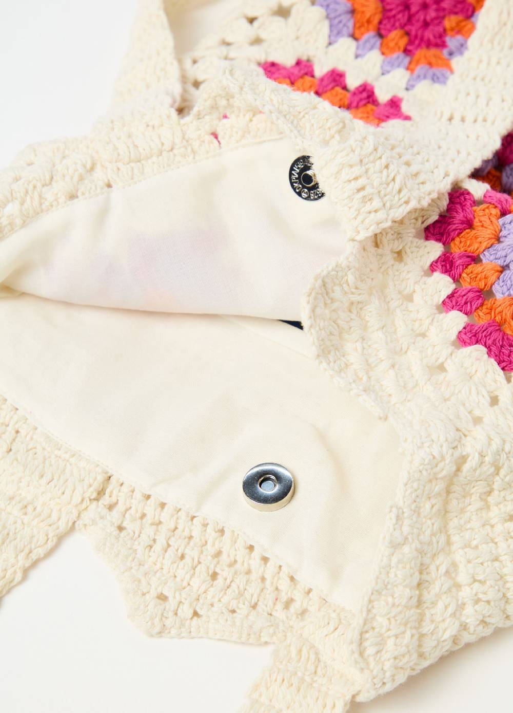 Ovs Borsa in cotone crochet Consegna Veloce