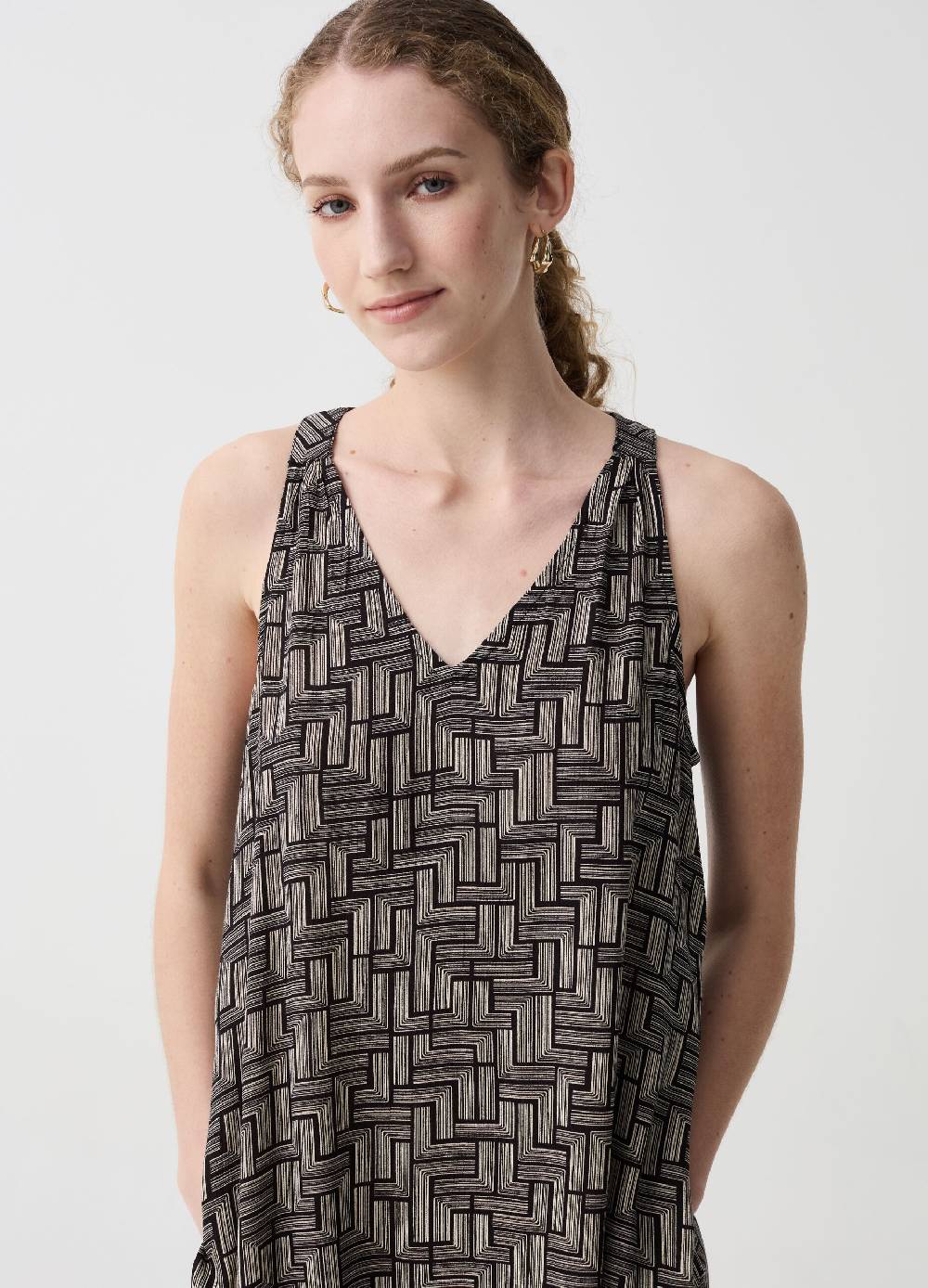 Ovs Vestito corto con stampa all-over Convenienza