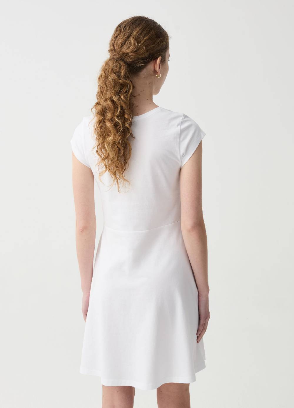 Ovs Vestito Essential corto in cotone Outlet