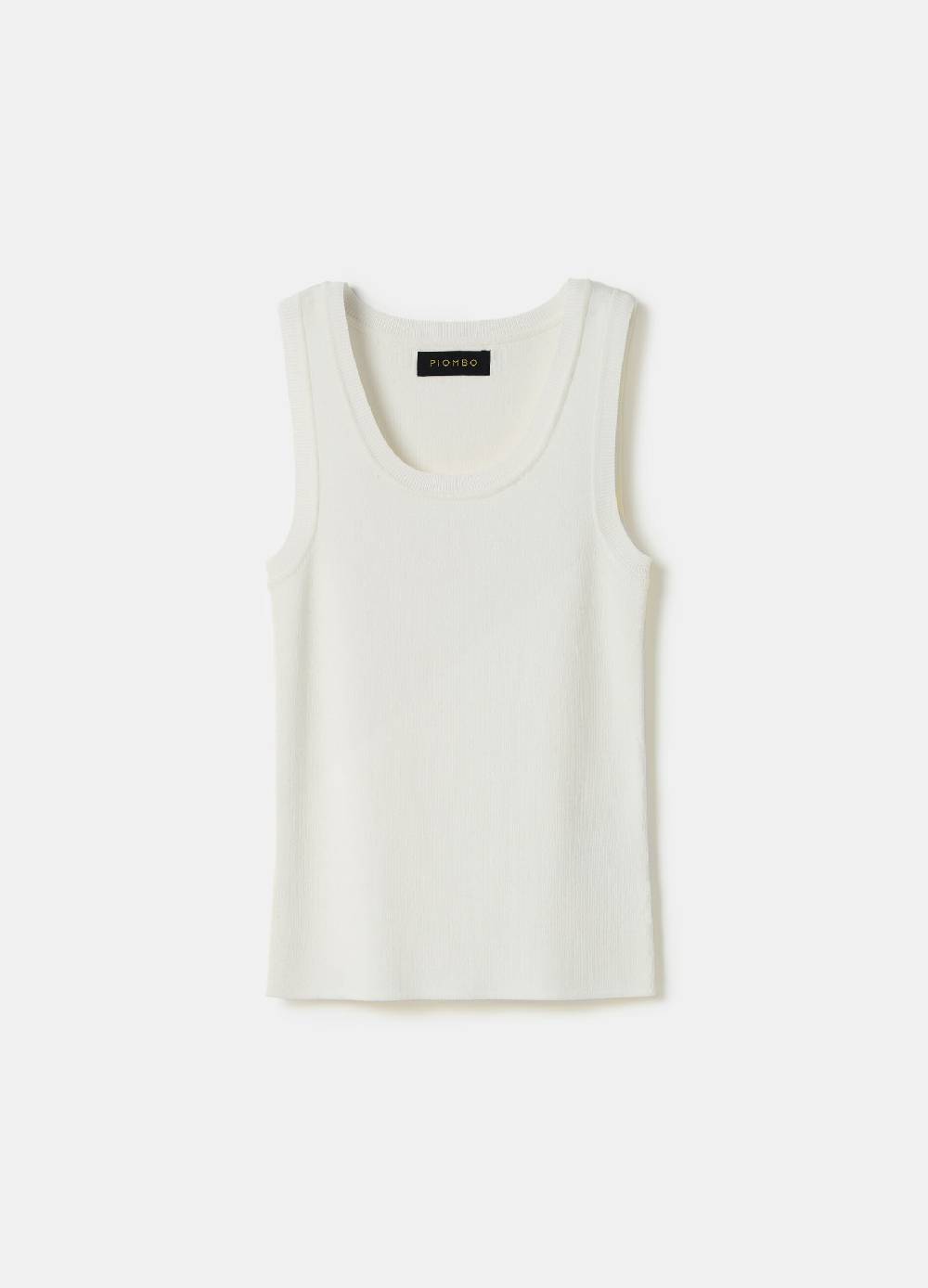 Ovs Tank top a costine con scollo rotondo Moda