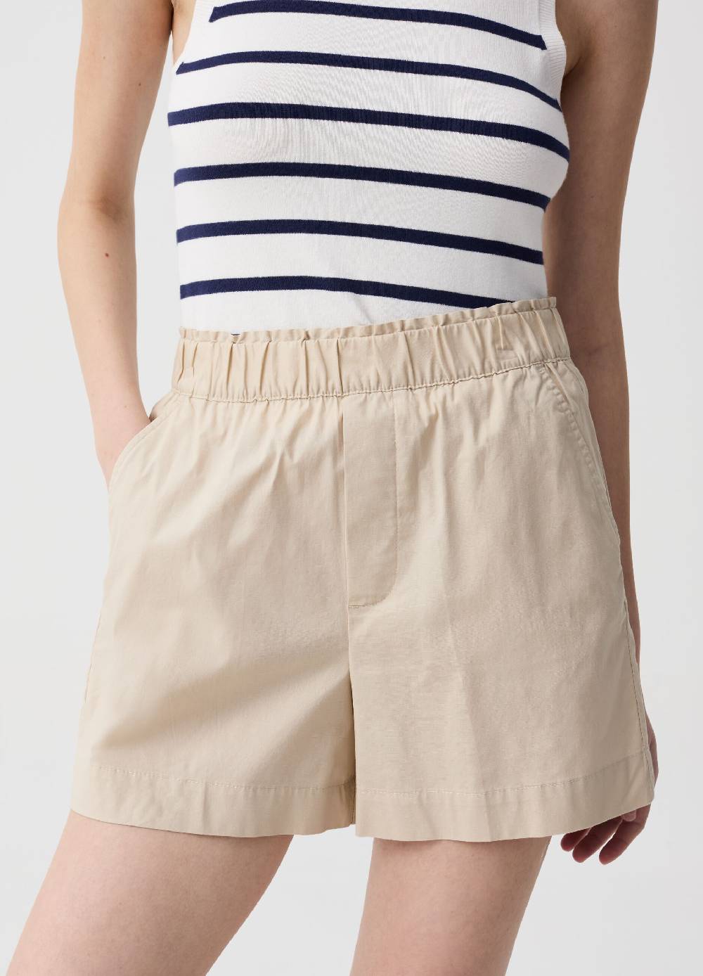 Ovs Shorts pull on in cotone stretch Consegna Veloce