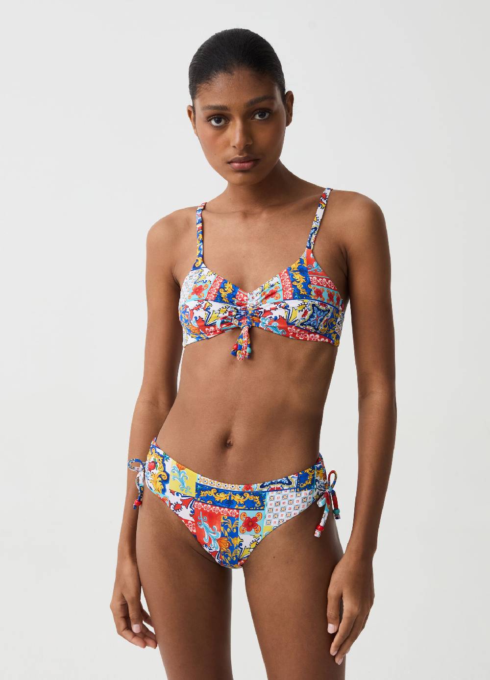 Ovs Top bikini bralette con coulisse Shopping Online