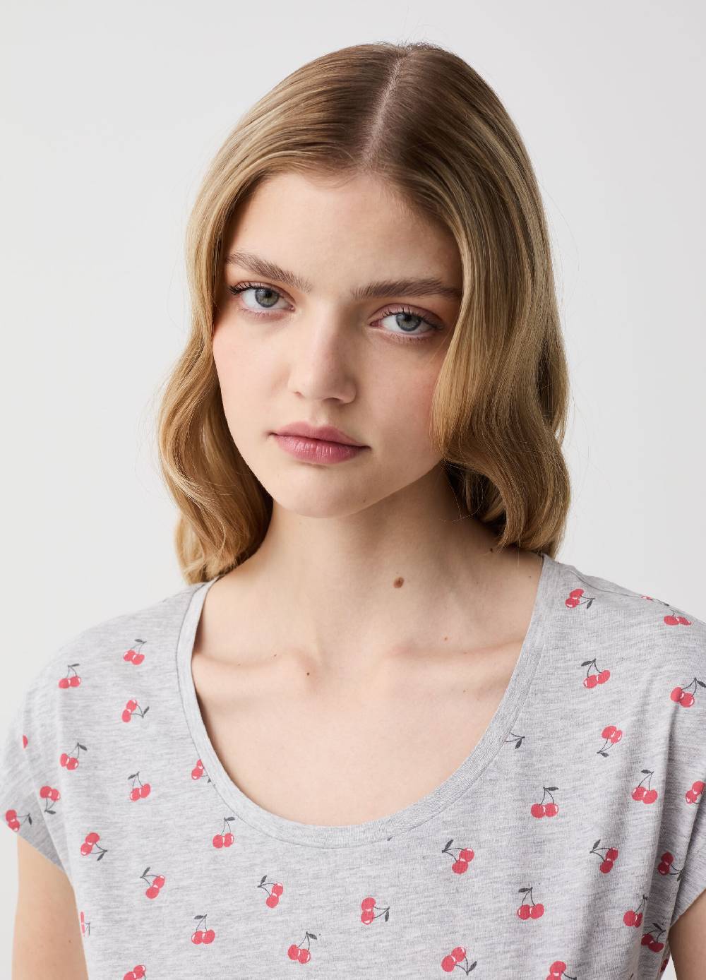 Ovs Camicia da notte con stampa ciliegie Affare Del Giorno